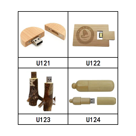 木系風格 USB 隨身碟